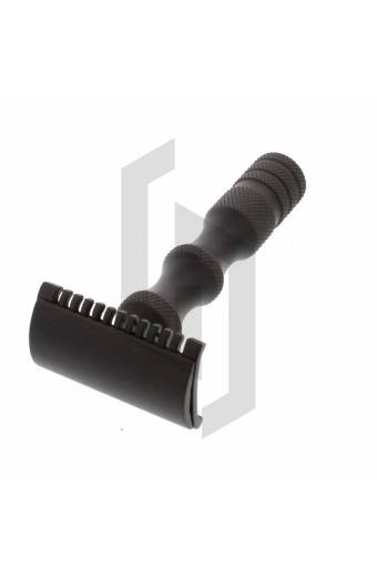 Classic Black Midnight Finger Step DE Razor