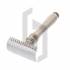 Bambaw Handle DE Razor Chrome And Satin Finish