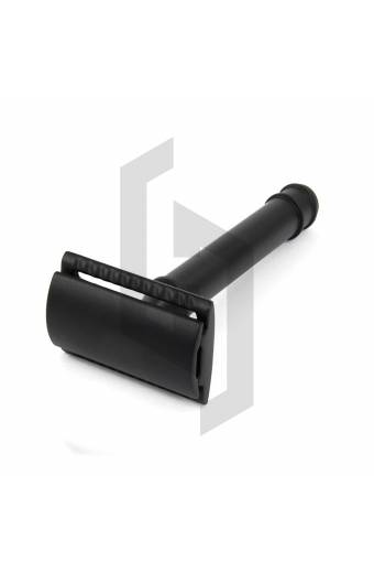 Plain Double Edge Safety Razor Matte Black