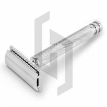 Brass DE Safety Razor with Closed Comb