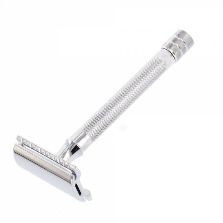 Long Handle DE Safety Razor Slim And Sleak Design