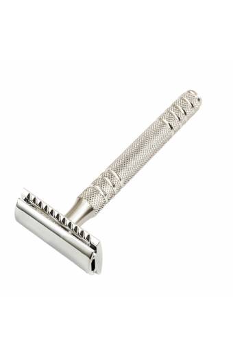 Long Handle Razor Chrome And Satin Finish