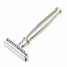 Long Bulbous Stainless Steel Handle Closed Comb Safety Razor Long Bulbous Stainless Steel Handle Closed Comb Safety Razor