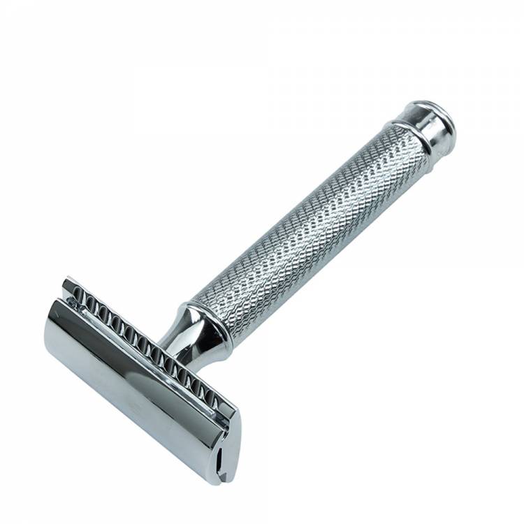 DE Close Comb German Knurling Safety Razor