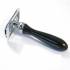 Wooden Handle Shiny Black Handle Safety Razor