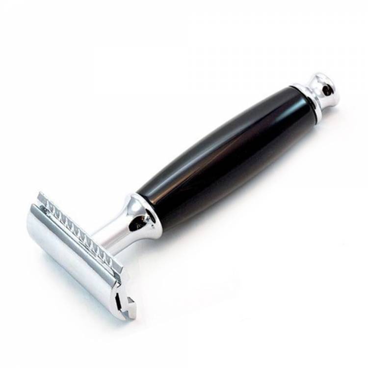 Wooden Handle Black Handle Safety Razor