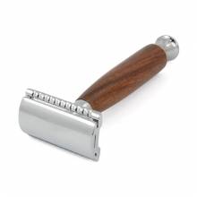 Wooden Handle Double Edge Safety Razor