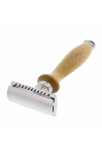 Nature Wooden Handle Double Edge Safety Razor