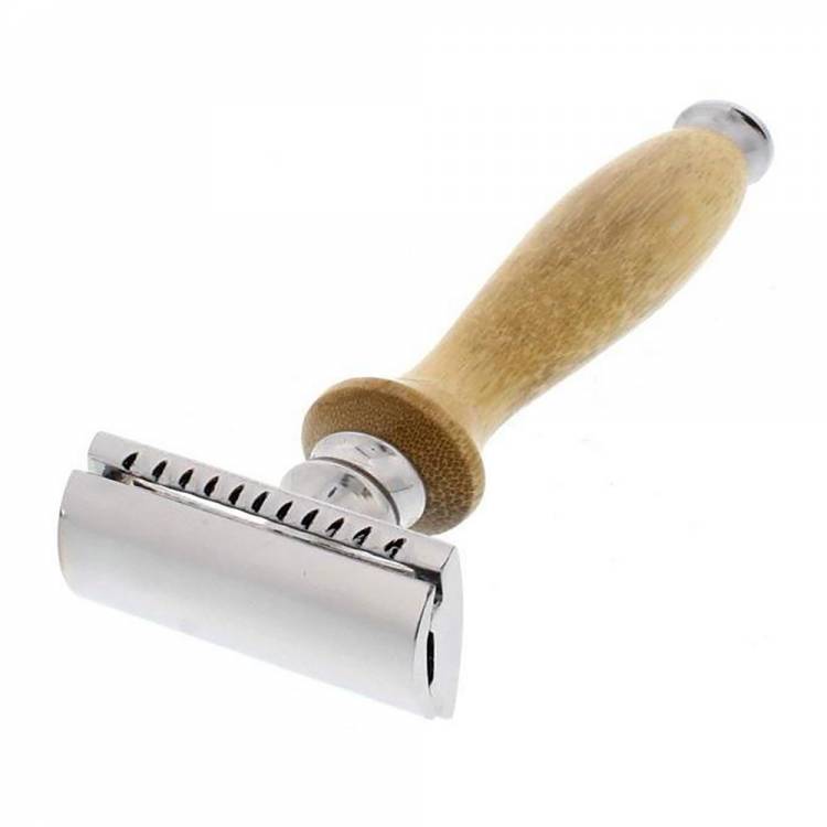 Nature Wooden Handle Double Edge Safety Razor
