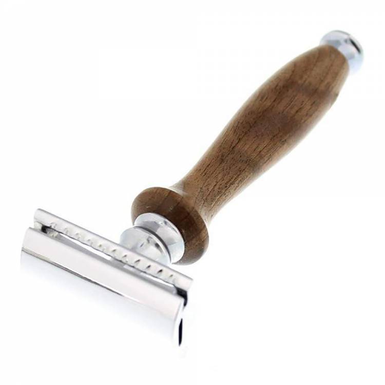 Nature Wooden Handle Double Edge Safety Razor