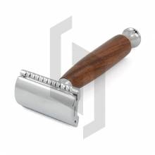 Wooden Handle Double Edge Safety Razor