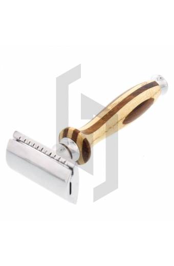 Nature Wooden Handle Double Edge Safety Razor