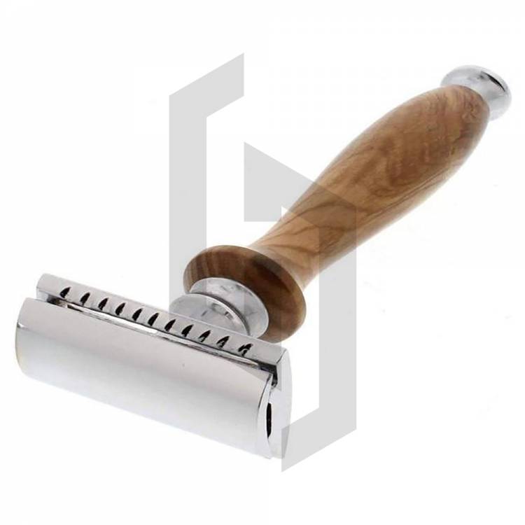 Nature Wooden Handle Double Edge Safety Razor