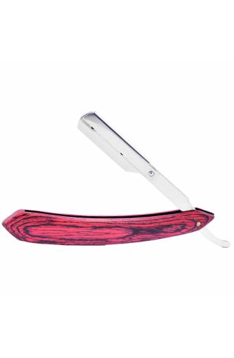 Straight Shaving Razor Natural wood Handle in Different Colors