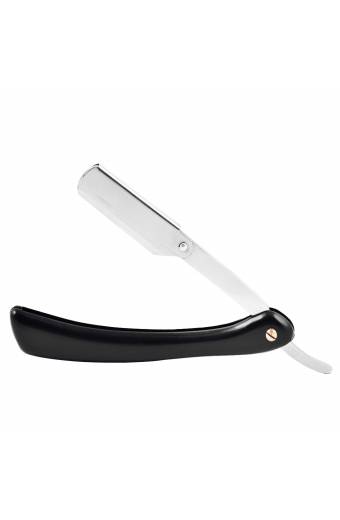 Straight Shaving Razor Plastic Handle 