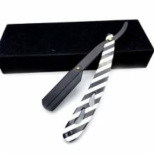 Zebra Paper Coated Straight Shaving Razor