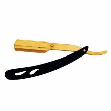 Gold And Black Straight Razor for Barber Shop Gold And Black Straight Razor for Barber Shop