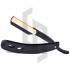 Best Selling Black Metal Straight Shaving Razor