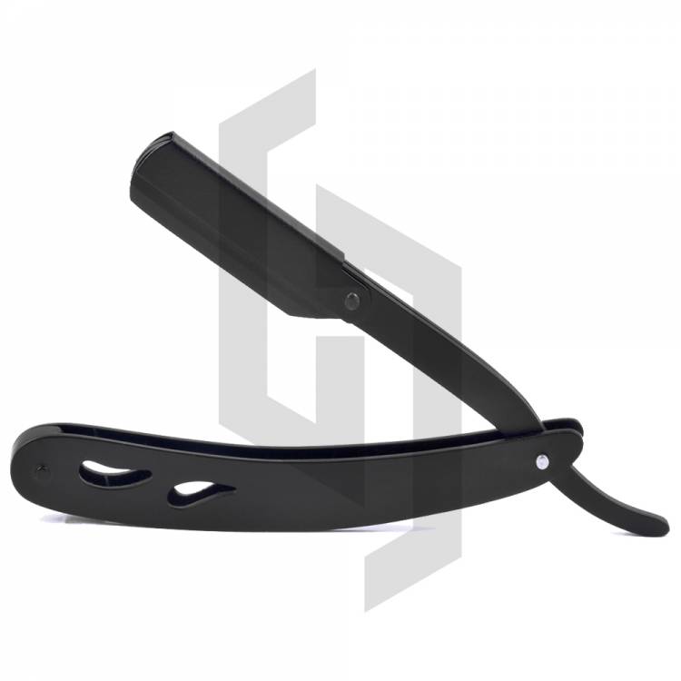 Best Selling Black Metal Straight Shaving Razor