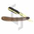 Wooden Handle Black and gold Razor