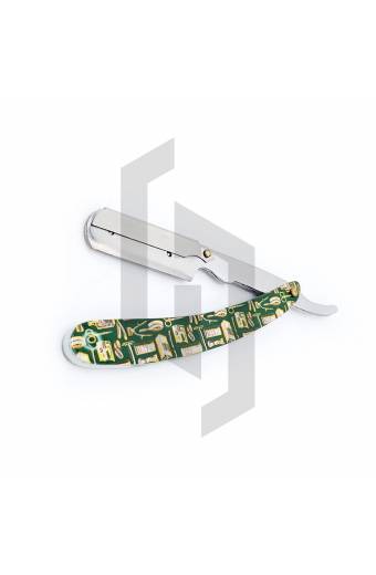 Paper Coated Straight Shaving Razor for Barbers