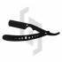 Black And Chrome Plated Straight Razor