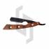 Wood Handle Black Straight Razor