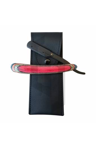 Wood Handle Black Shaving Straight Razor