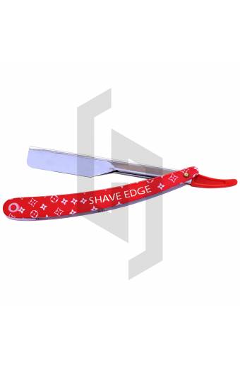 Black And Stars Paper Coated Straight Shaving Razor