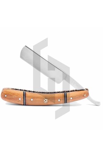 Wooden Handle Shavette Razor