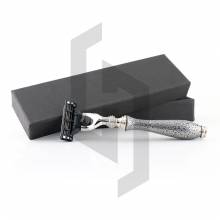 Gray Handle Cartridge Razor