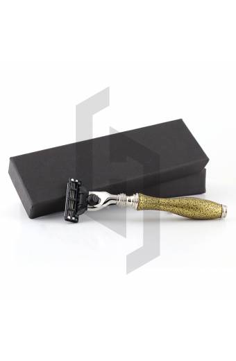 Gold Handle Cartridge Razor