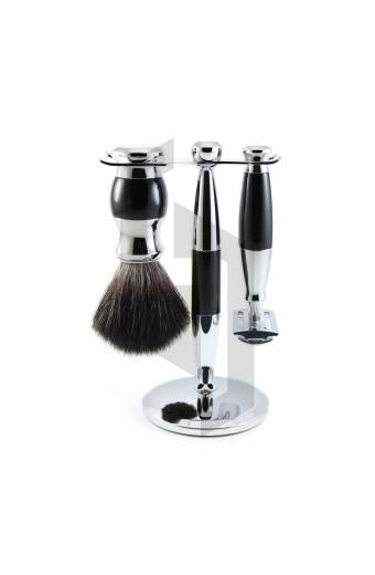 Double Edge Chrome Plated Shaving Set