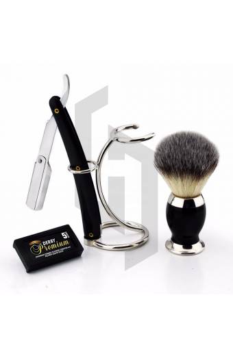 Shave Edge Straight Razor Shaving Set