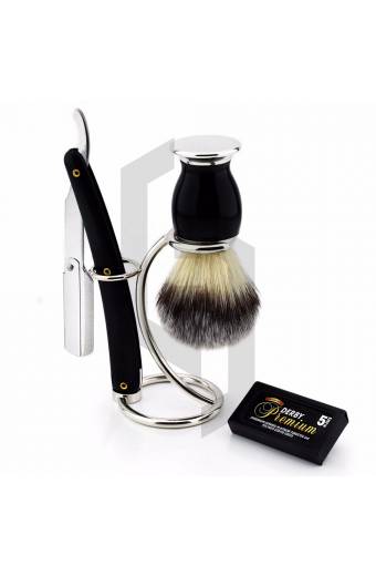 Shave Edge Straight Razor Shaving Set