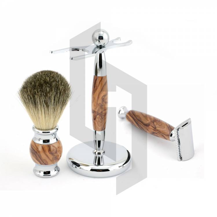 3 Pieces Shaving Kit for Mens