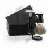 SHAVING KIT SET WITH LUXURY BLACK STAND