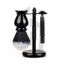 LUXURY MEN'S & WOMEN'S BLACK SHAVING SET