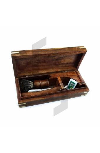 Shaving Wooden Gift Box for Men's