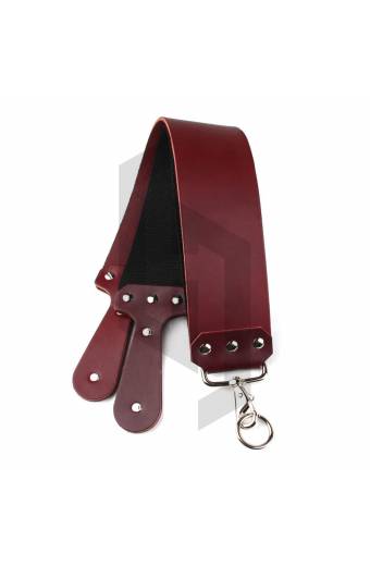 Red Leather Strop for Shavette