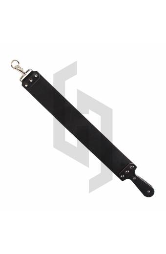 Black Straight Razor Strop Leather Sharpening Strap