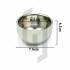 Durable Shave Soap Cup Shinning Stainless Steel Shaving Bowl