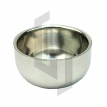 Durable Shave Soap Cup Shinning Stainless Steel Shaving Bowl