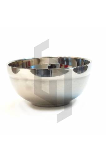 Round Shaving Bowl Stainless Steel