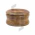 Stylo Red Wood Shaving Bowl with Lid
