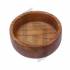 Black Dark Wood Shaving Bowl