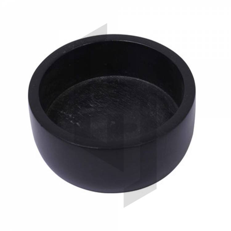 Black Dark Wood Shaving Bowl