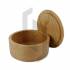 Handcrafted Wood Wet Shaving Soap Bowl with Cover