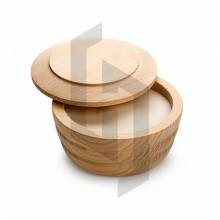 Mango Handcrafted Wood Soap Bowl