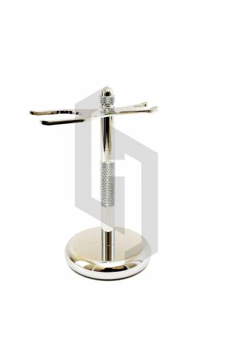 DE Safety Razor Stand Chrome